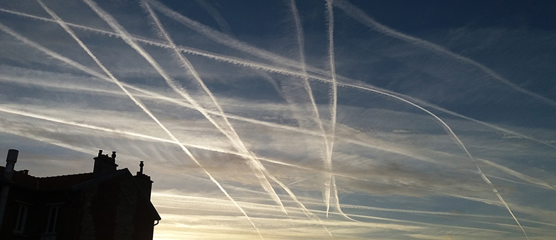 Narrow, concentrated flight paths coming our way…